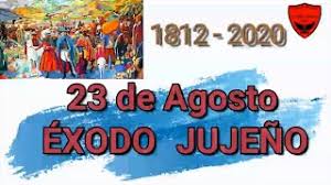 El 23 de agosto de 1812, ante el avance del ejército realista, el general manuel belgrano inició el éxodo jujeño: 23 De Agosto Exodo Jujeno Unju Youtube