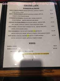 N.°1 de 1 restaurantes en whites city. Online Menu Of Cactus Cafe Restaurant Carlsbad New Mexico 88220 Zmenu