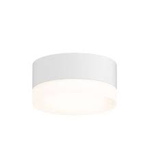 We have the lighting equipments for your project. 330 00 Textured White Modern Outdoor Ceiling Light Sonneman Led Flush Mount