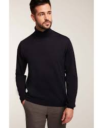 Maybe you would like to learn more about one of these? Pull Col Roule En Laine Merinos Homme Marine Burton Of London