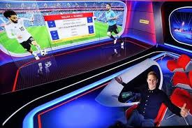 Match of the day studio. First Look At Bbc World Cup 2018 Tv Studio As Match Of The Day Uses Virtual Reality Mirror Online