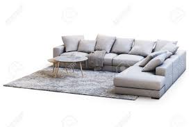 Shop allmodern for modern and contemporary coffee tables to match your style and budget. Modern Furniture Set With Sofa Carpet And Coffee Tables On White Stock Photo Picture And Royalty Free Image Image 138023654