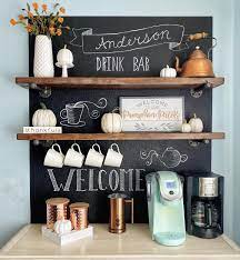 Most of these projects can be done in a weekend, and some are even quicker. The Top 78 Coffee Station Ideas