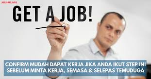 Puluhan ribu jawatan kosong melaka sektor swasta untuk diisi dengan segera. Confirm Mudah Dapat Kerja Jika Anda Ikut Step Ini Sebelum Minta Kerja Semasa Selepas Temuduga