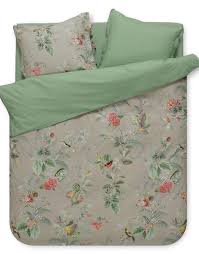 Pip Studio Bettwasche Floris Khaki Wohntextilien 4 You Qualitats Marken Fur Schoneres Wohnen