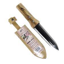 Flared handle ensures solid grip and red color for easy field identification. Landscape Knives American Arborist Supplies Tree Care Climbing Equipment