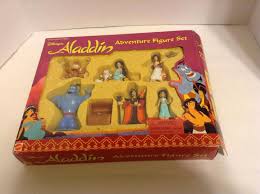Present Your Best Items With Auctiva S Free Scrolling Gallery This Is A Disney S Aladdin Adventure Figure Set The Box Has Disney Figures Aladdin Disney Toys