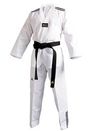 El origen del taekwondo se encuentra en corea, a mediados del siglo pasado. Weisses Revers Adichamp Iii Dobok Taekwondo Anzug Adidas Taekwondoanzug Dacnet Co Uk