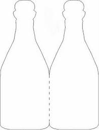 Fles kleurplaat gratis kleurplaten printen by supercoloring.com. Sjabloon Fles Champagne Sjablonen Figuurzaag Patronen Patronen