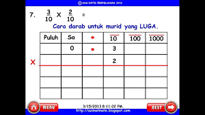 Maybe you would like to learn more about one of these? Matematik Upsr Perpuluhan Cara Darab Era 70 An By Aziz Mamat