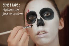 Sucette t te de mort bonbons halloween g n ration. Maquillage Special Halloween Tuto Simple De La Mexican Skull Quand Fanny Blog Beaute Lifestyle