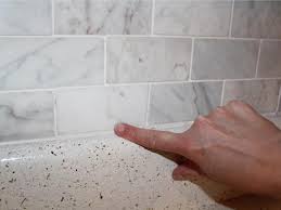 Marble backsplashes can add brilliance to your bathroom. How To Install A Marble Tile Backsplash Hgtv