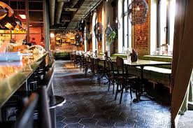 Via Zementplatten Gaudi Restaurantdesign Black Interiorideas Wohnideen Fliesenspiegel Restaurant Design Fliesenspiegel Gaudi