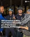 ABC News on X: "More than 150 people were arrested at New York ...