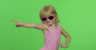 Bañadores, colección viva, niña etiquetas: Child In Pink Swimsuit Doing Sports Exercises Girl Fitness Training And Dancing Video By C Efurorstudio Stock Footage 300871874