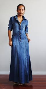 Fashion Choice Of 1000 Ideas About Denim Maxi Dress On Pinterest Halter Maxi 2017 Maxi Dress Denim Maxi Dress Long Denim Dress