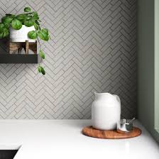 Browse our design range today and order at your nearest store now. Msi Domino 2 X 3 Porcelain Herringbone Mosaic Wall Floor Tile Reviews Wayfair