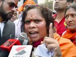 Sadhvi Prachi surrenders in court in 2013 Muzaffarnagar riot case