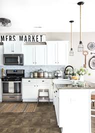 Wonderful job on decorating above your kitchen cabinets. 12 Ways To Decorate Above Kitchen Cabinets Tag Tibby Design