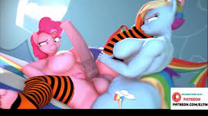 Futa Rainbow Dash Hard Anal Fucking And Getti 