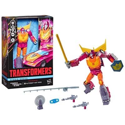 Transformers Studio Series MTMTE Collection The Transformers: The Movie  Voyager Class Autobot Hot Rod Action Figure