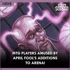 As part of this year's April Fool's MTG Arena shenanigans, One with Nothing  has been added and a funny pet rock is available for purchase.🤣 Read the  full story here:  https://mtgrocks.com/mtg-players-amused-by-april-fools-additions-to-arena/  #MTG #