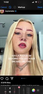 and pls do nose countour its the same as the feckles js cuter🙏🏼 this is  not hate im truly trying to help #fyp #brows #kaylamalec