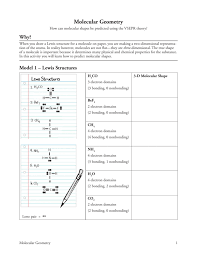 On the lewis diagram, identify the central atom. Molecular Geometry