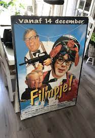 Bob en annie de rooy. Kartonnen Bioscoopdisplay Van Filmpje 1995 Paul De Leeuw Leeuw Film