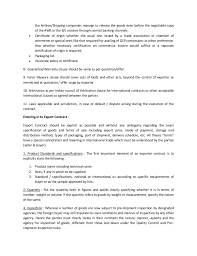 Nice Export Contract Sample Image Collection - Administrative ...