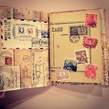 Pamela Gerard On Instagram So I Made A Mini Stamp Book Too And My Pal Mysticartbypatti Made Me A Fabulous Cover For It So I M A In 2020 Book Stamp