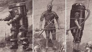 The best old scuba divers trick. 0 0 Ummm Some Of These Old Deep Sea Diving Suits Are Weird 0 0 Fandom