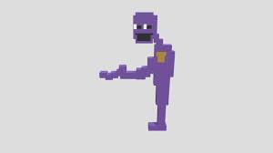 8-Bit Purple Guy - Download Free 3D model by nerdgirl_art (@nerdgirl_art)  [cab9bea]