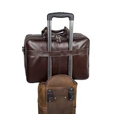 Polare Real Leather 17laptop Carry On Overnight Bag Business Briefcase Large Check This Awesome Product By Going To Overnight Bag Business Briefcase Leather