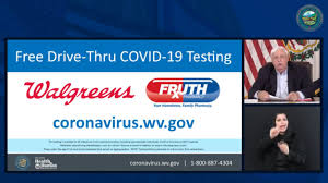 Free Covid 19 Testing At Walgreens And Fruth Pharmacies In Wv Wvns
