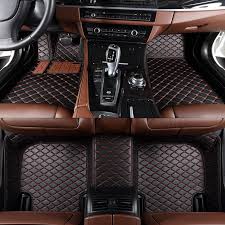Custom Fit Car Leather Waterproof Floor Mats For Ford Explorer Figo Fusion Transit Custom Car Mats Alfombrillas C Fit Car Custom Car Mats Waterproof Floor Mats
