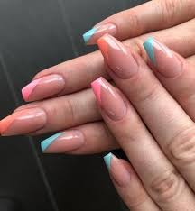 60 Impressive French Nail Art Ideas For Summer Idei Unghii Design Unghii și Unghii