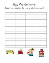 How We Get Home Chevron Clip Chart And Graphing Activity