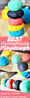The Best Homemade Playdough Recipe Ever From Domestic Superhero Best Homemade Playdough Recipe Homemade Playdough Recipe Homemade Playdough