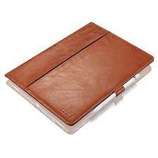 Kavaj Ipad Pro Leather Case Cover London Cognac Brown Genuine Leather With Stand Up Feature Thin Smart Cover A Ipad Pro Leather Case Ipad Pro Leather Case
