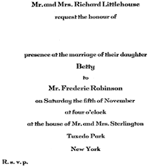 11 Invitations Acceptances And Regrets Post Emily 1922 Etiquette