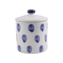 Red and white polka dot kitchen canisters. Polka Dot Kitchen Canisters Wayfair