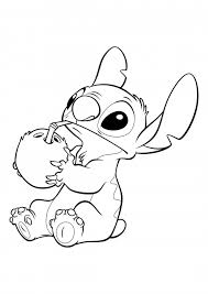 Now here's a fun coloring page of disney, go print it out and have fun painting it! Lilo Amp Stitch Coloring Pages Lilo E Stitch Coloring Pages Colorings Cc