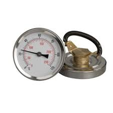 Spring Loaded Pipe Surface Thermometer for Industrial Use