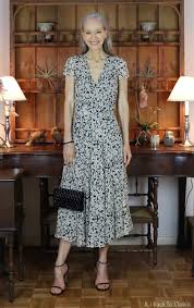 Style Over 50 Favorite Black Floral Midi Dresses New All Natural Clean Beauty Eyeshadow Palette Classic Fashion Dresses Women Over 50 Fashion Floral Dress Casual