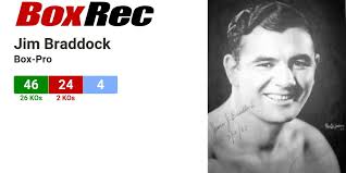 BoxRec: Jim Braddock