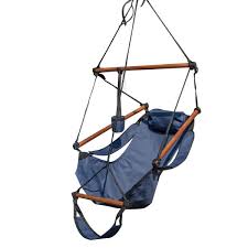 Maybe you would like to learn more about one of these? Island Retreat 38 Ft Hanging Hammock Swing Chair For Yard Patio With Pillow And Footrest Midnight In Blue Nu3200 The Home Depot