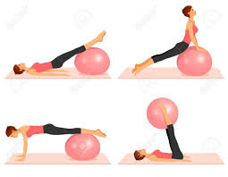 Retrouvez un large choix de matériel et machines pilates : Serie D Illustrations Montrant Les Exercices De Pilates Avec Ballon Clip Art Libres De Droits Vecteurs Et Illustration Image 44507312