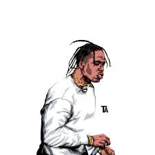 Travis scott supreme in 2020 travis scott wallpapers supreme wallpaper travis scott. Travis Scott Cartoon Wallpapers On Wallpaperdog