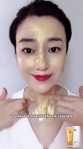 Includes gold leaf, cleanses pores, moisturises, restores elasticity and  shine 😍Plant ingredients, gentle